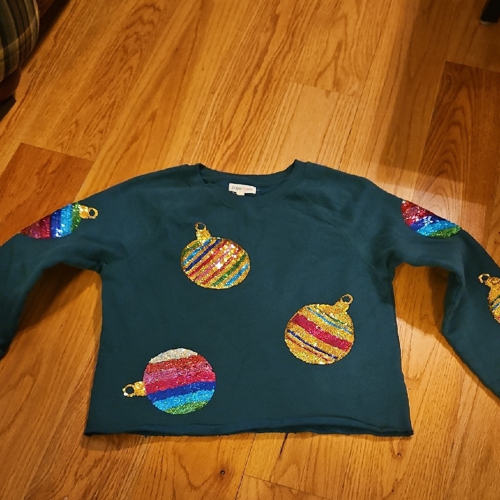 Colorful Sequin Kids Top